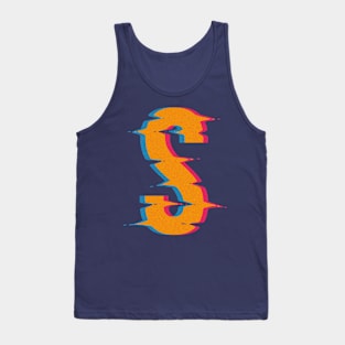 S glitch Tank Top